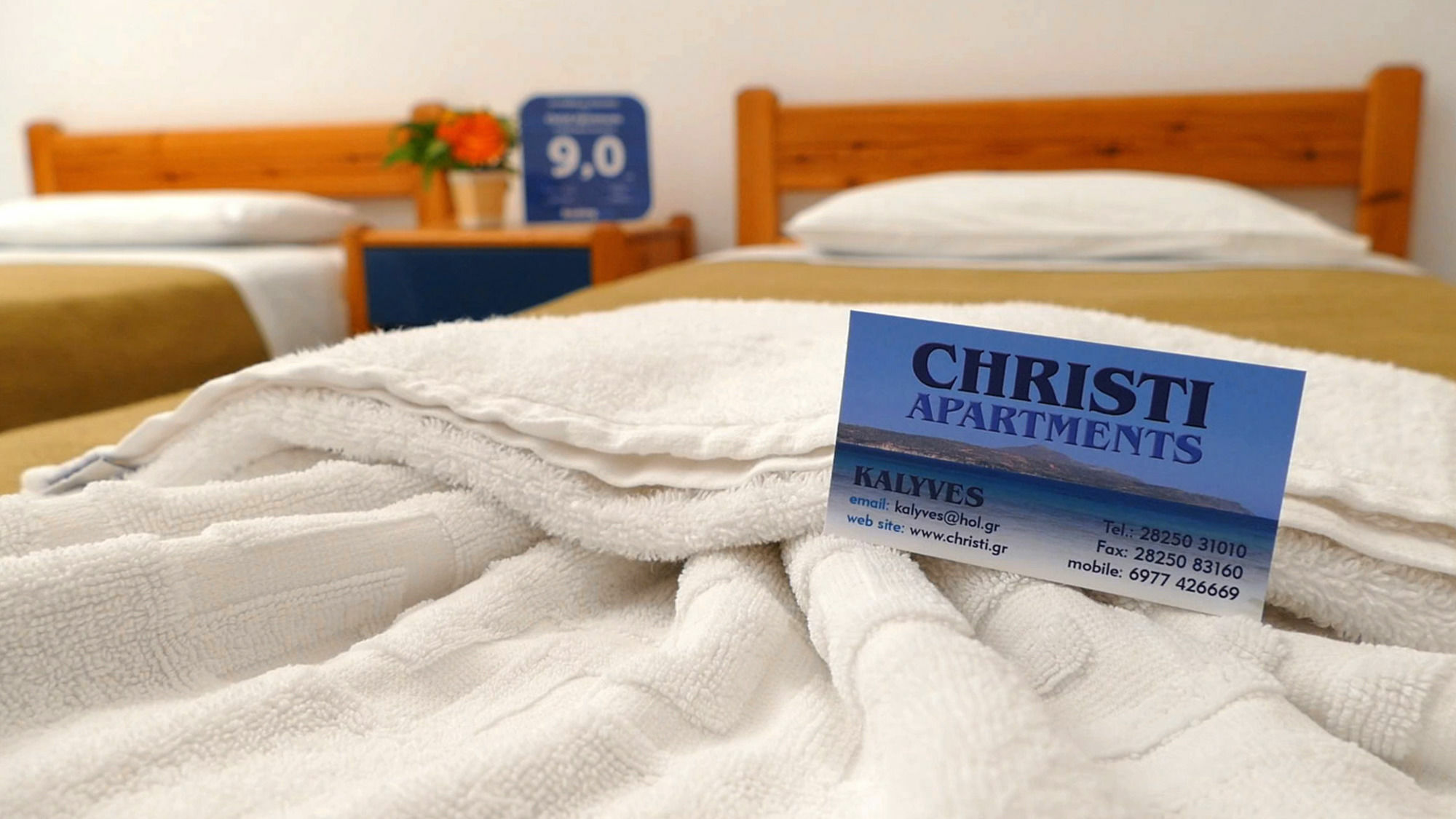 Christi Apartments Kalyves Esterno foto