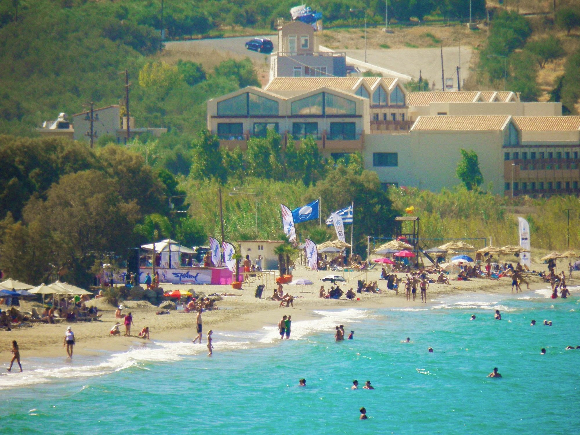 Christi Apartments Kalyves Esterno foto